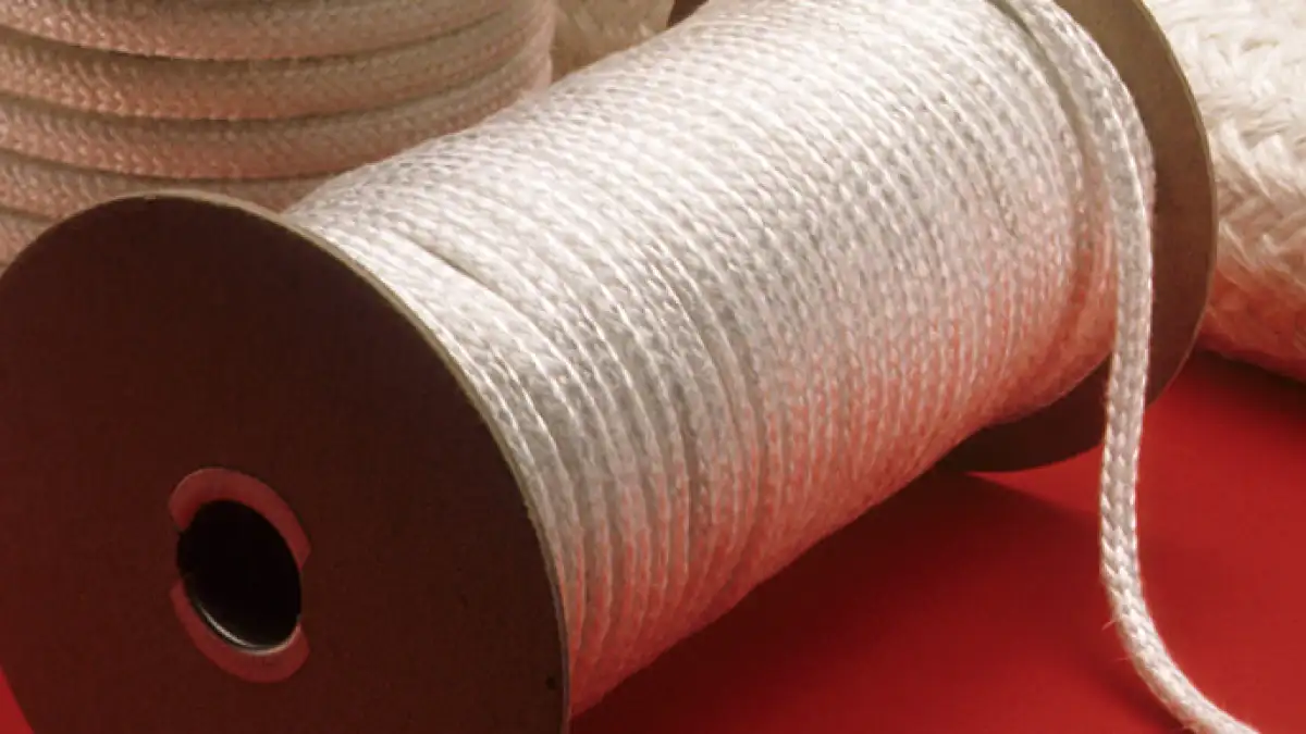 Heat Seamed Rope Zetex® Braided Rope for High Temperature Heat Resistance