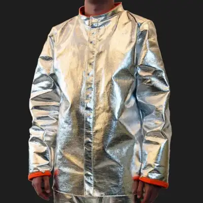 Aluminised Jacket Aluminized Proximity Apparel for Head-to-Toe Heat Protection / Newtex ...